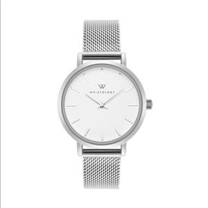 Wristology Charlotte silver mesh watch